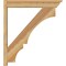 Ekena Millwork Balboa Traditional Rough Sawn Outlooker, Western Red Cedar, 6"W x 34"D x 38"H OUT06X34X38BOA01RWR - alternate 4